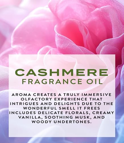 Botanical Beauty Cashmere Fragrance Oil Roll-On 5ml - Alcohol-Free, Long-Lasting