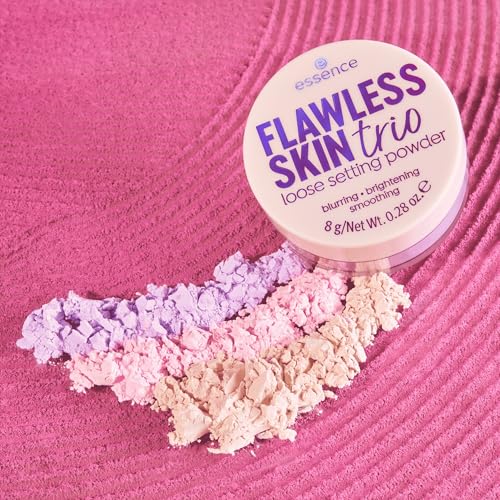 Essence Flawless Skin Loose Setting Powder Trio - Vegan & Cruelty-Free