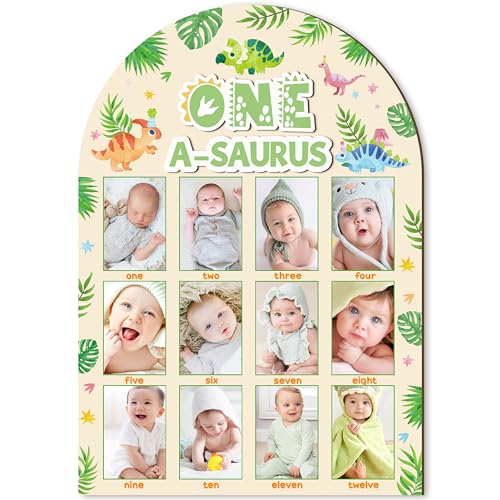 My First Year Dinosaur Photo Frame for 2x3 Inch Photos