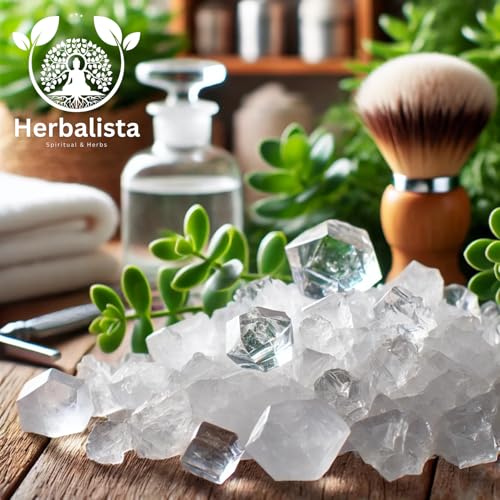 Herbalista Natural Alum Crystal Deodorant & Shaving Stone - 4 oz