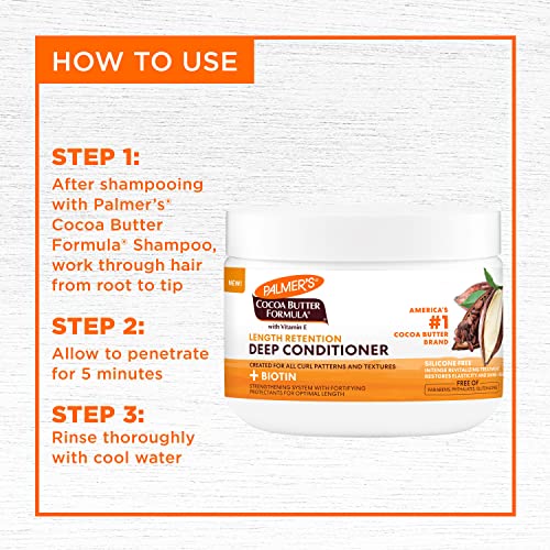 Palmer's Cocoa Butter Biotin Length Retention Deep Conditioner 8.5 oz