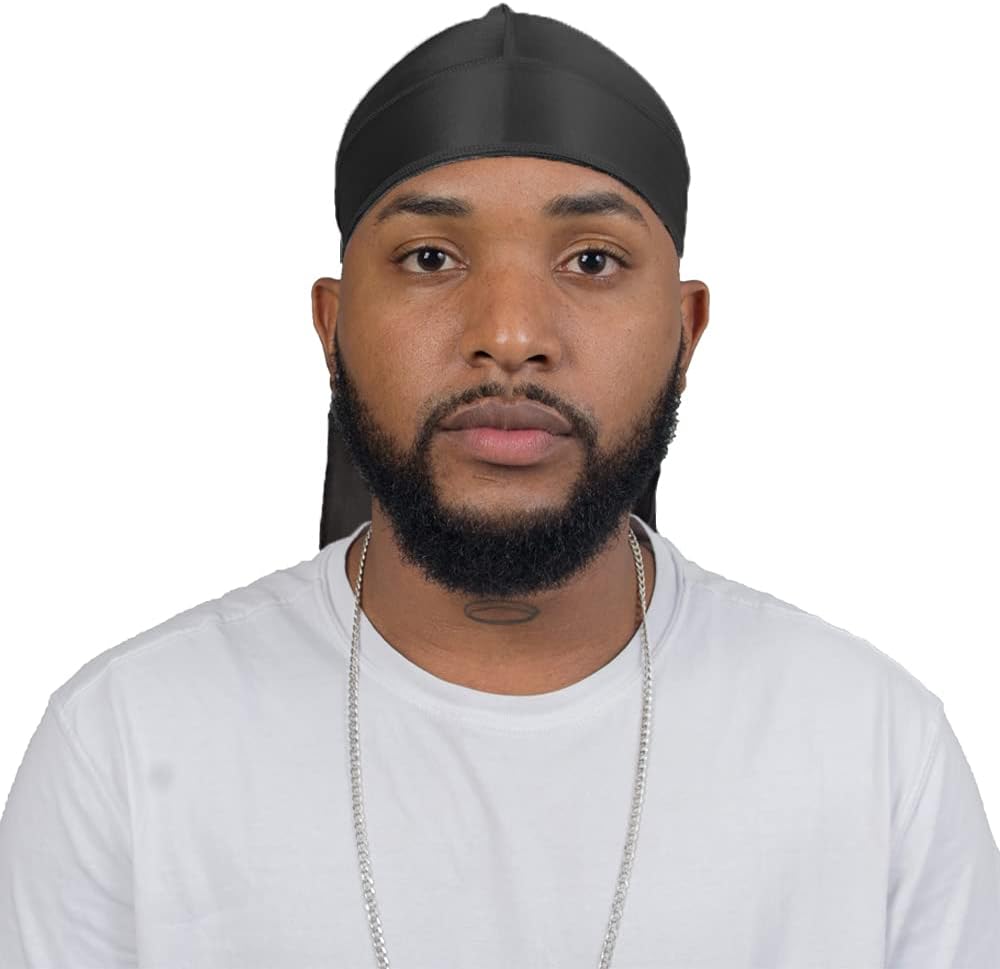 ForceWave Silky Durag for Men | Satin Wave Cap for 360 Waves