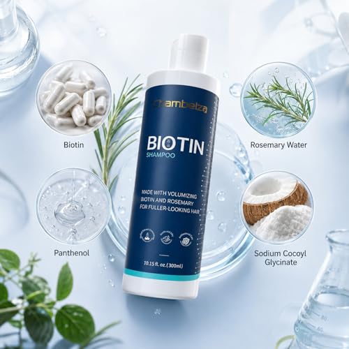 Biotin & Rosemary Shampoo for Thinning Hair - 10.15 fl oz