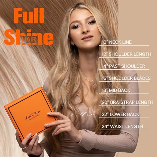 Full Shine Tape in Hair Extensions Human Hair 18Inch Remy Tape ins Human Hair Extensions Color 1 Jet Black Fashion Extension, Seamless Silky Straight Skin Weft 20Pcs 50G Add Length for Wedding