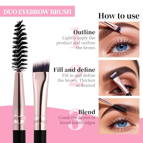 HEDVIA 9-Piece Eyebrow Razor Kit for Women - Precision Grooming