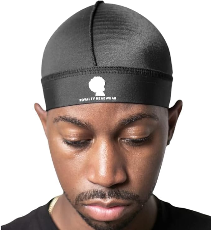 Silky Wave Cap for 360, 540 & 720 Waves - Soft Breathable Durag Beanie for Men