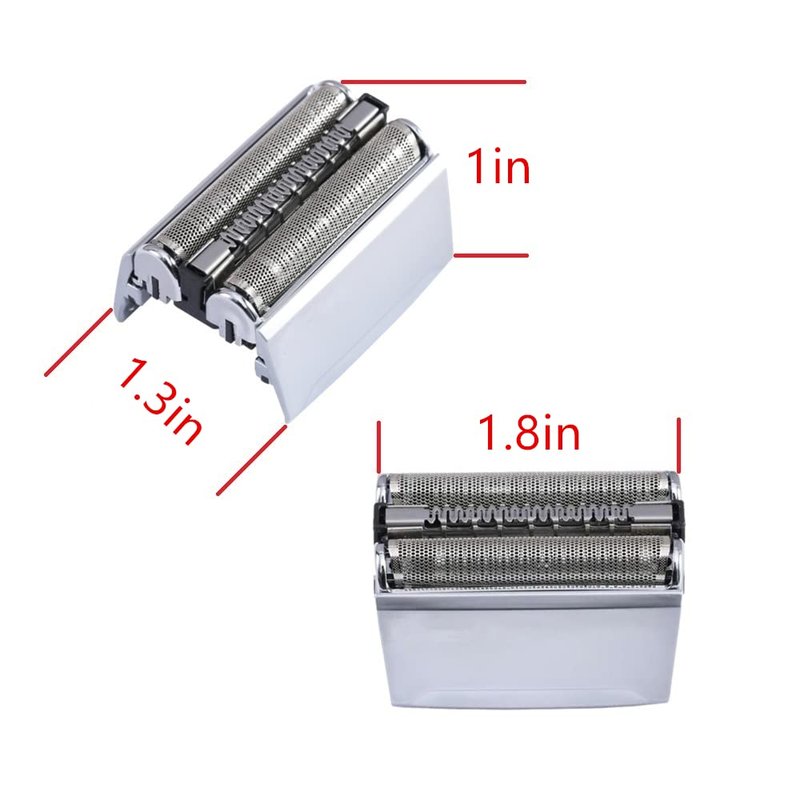 52S Replacement Shaver Foil and Cutter Compatible with Braun Series 5 Electric Razor 52S Replacement Head S5 Wet and Dry Blades for Models 5018s,5020cs, 5050cs,5031s,5030S,5040,5090,5147s