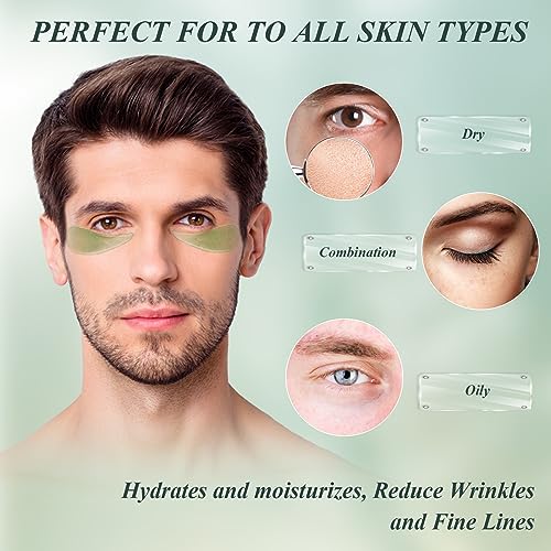 60 PCS Aloe Vera Under Eye Patches for Dark Circles & Puffiness