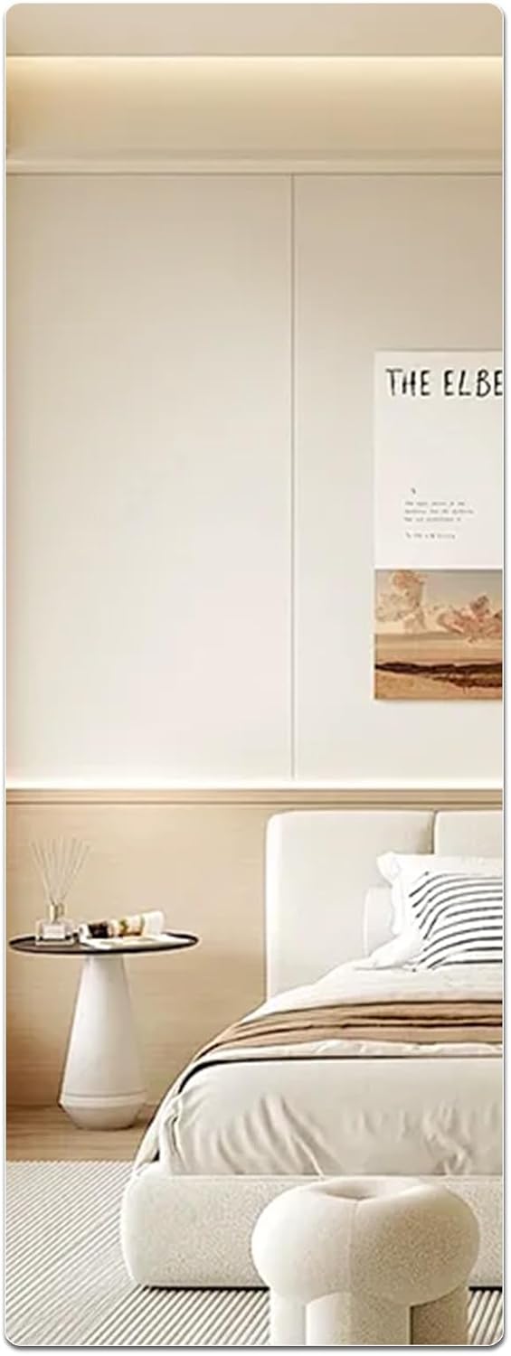 Acrylic Wall Mirror - Shatterproof Self-Adhesive Lightweight 8x10 Inch | Safe Reflective Plexiglass for Kids & Adults