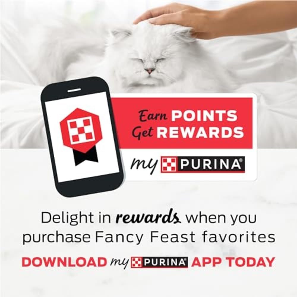 Purina Fancy Feast Gravy Lovers Wet Cat Food Variety Pack | Poultry & Beef, 30 Cans, 3 oz Each