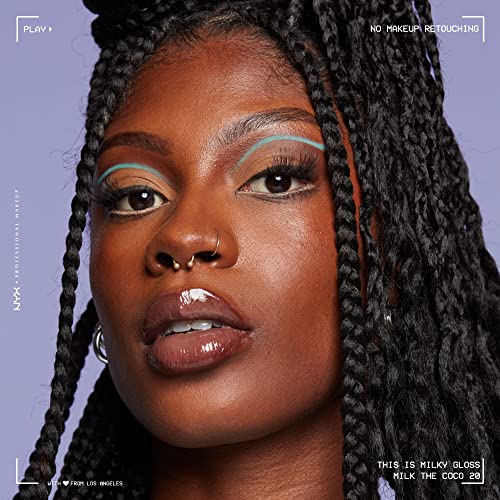 NYX This Is Milky Gloss Hydrating Lip Gloss - Milk The Coco (Dark Chocolate)