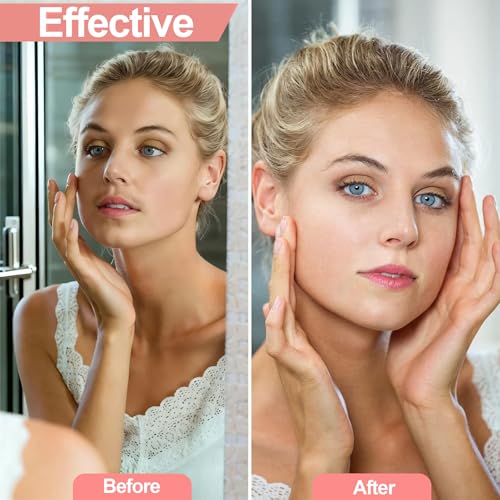 Charmonic Facial Wax Strips for Women - 60 Pcs Hair Removal Kit