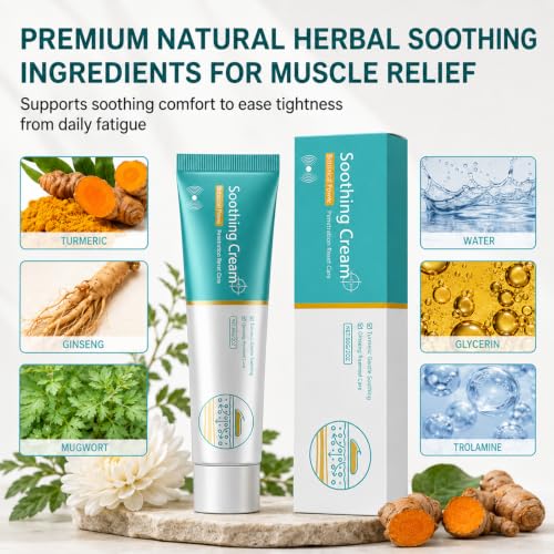 Zenvoro Herbal Massage Cream with Turmeric & Ginseng - 2 Pcs