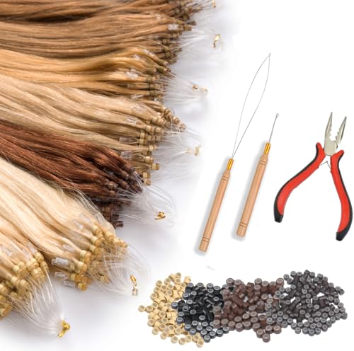 Micro Link Hair Extensions Tool Set - 3 Pieces for Bead Application