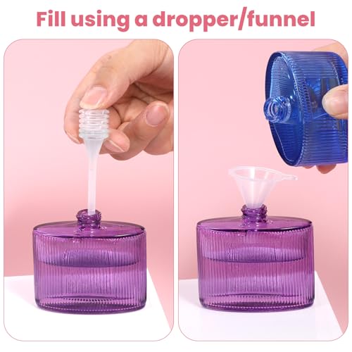 8-Piece Perfume Refill Kit with 20ml Pumps, Funnels & Droppers