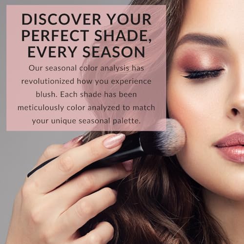 Color Pro Pressed Powder Blush by Color Me Beautiful - Buildable Coverage