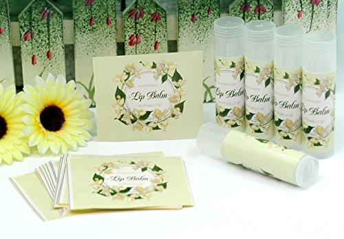 100pcs Adhesive Lip Balm Labels for Homemade Chapstick Containers