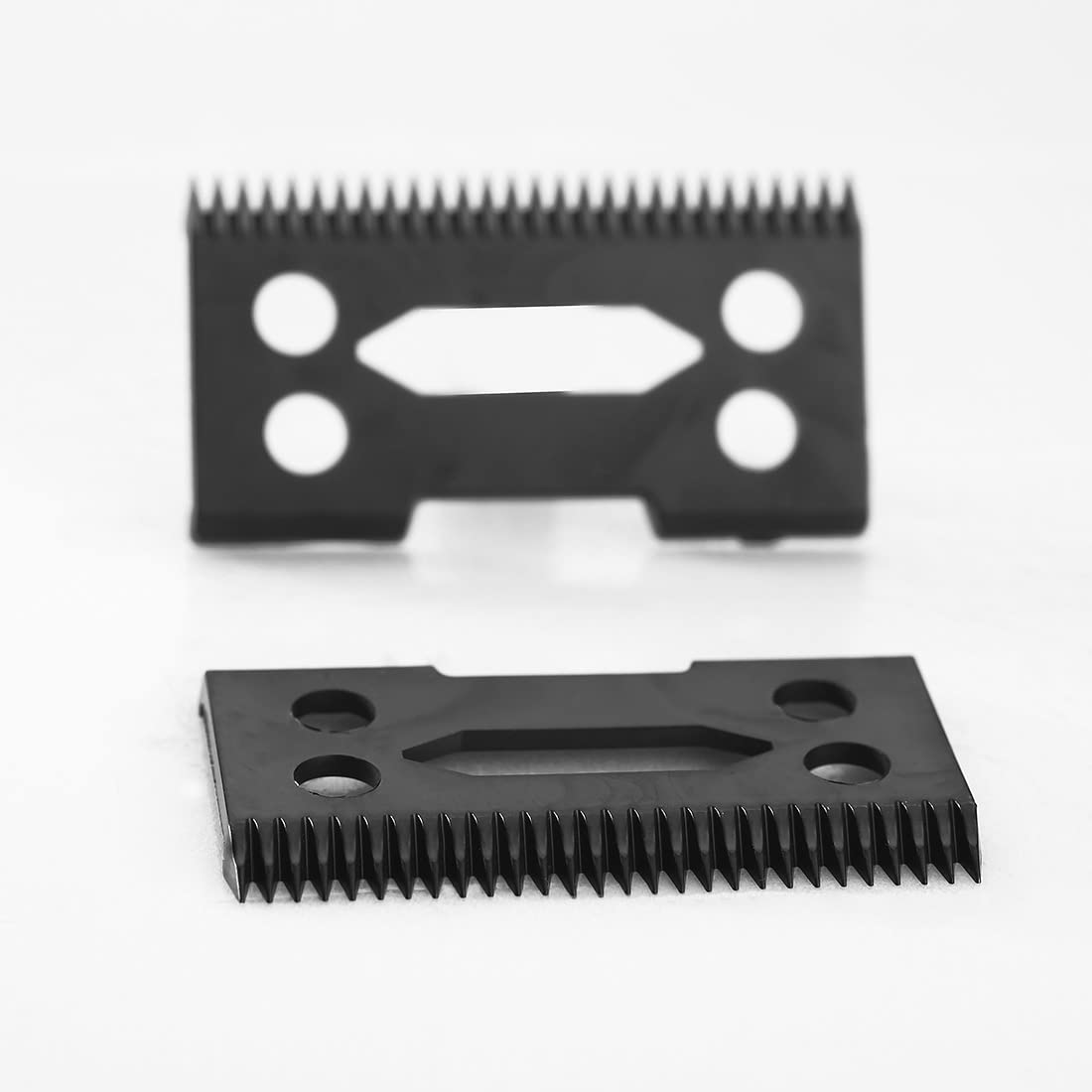 MAWAER 3 PCS Black PRO Hair Clipper Replacement Ceramic Blades fit Wahl Magic Clip Senior Cordless Clipper