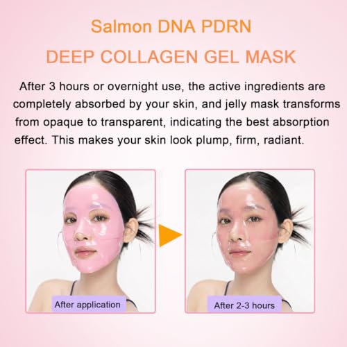 Kewhunt Salmon DNA PDRN Collagen Jelly Mask - Hydrating Overnight Skin Repair