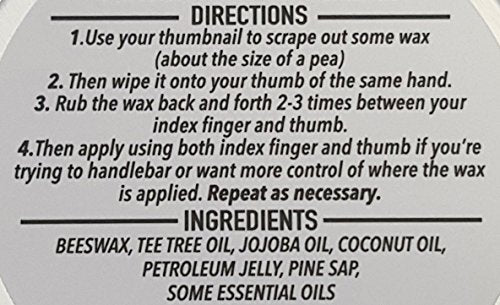 Fisticuffs Cigar Blend Mustache Wax - Strong Hold, Vanilla Scent, 1 oz (Pack of 2)