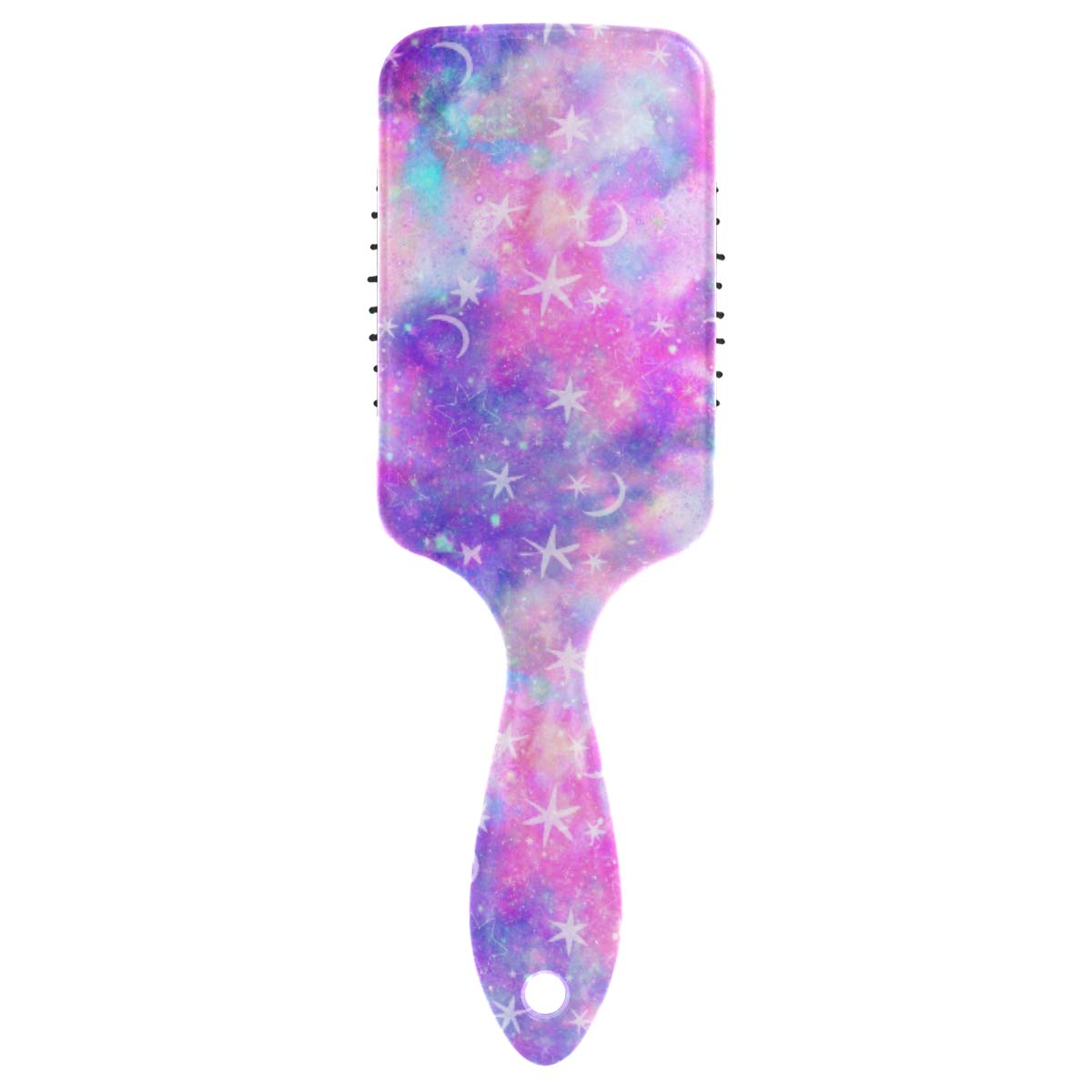 Tropical Beach Hair Brush - Anti-Static & Frizz Control | Soft Bristles for Wet & Dry Hair