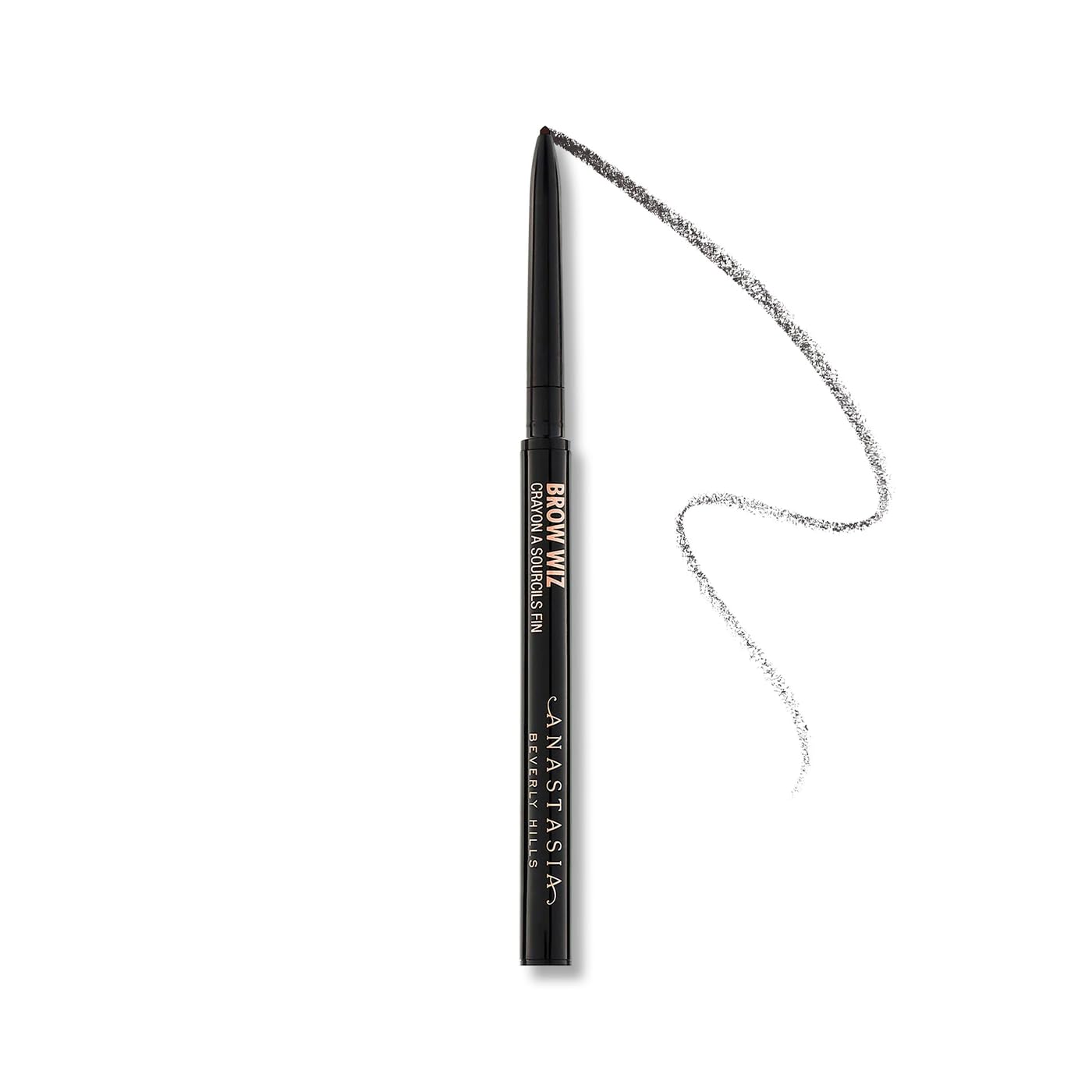 Anastasia Beverly Hills Mini Brow Wiz - Ultra-Slim Retractable Eyebrow Pencil for Precision Hair-Like Strokes | Travel Size