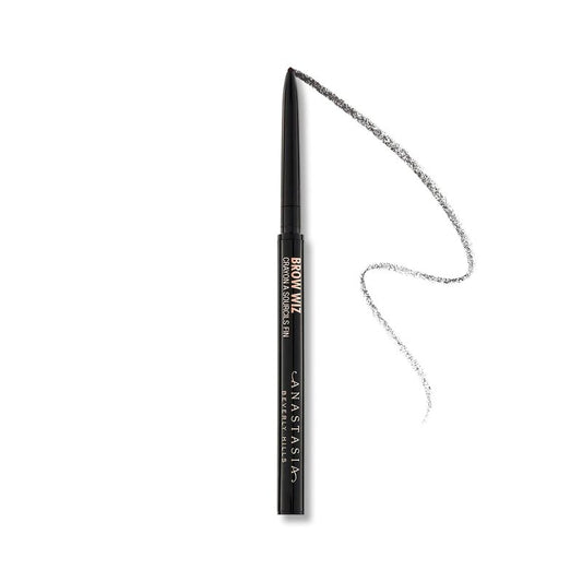 Anastasia Beverly Hills Mini Brow Wiz - Ultra-Slim Retractable Eyebrow Pencil for Precision Hair-Like Strokes | Travel Size