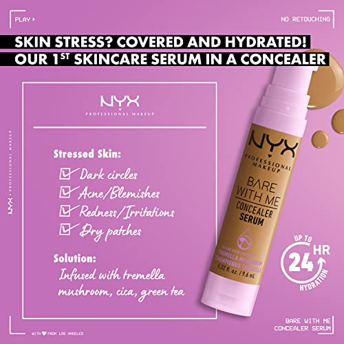 NYX Bare With Me Concealer Serum - 24HR Hydration, Fair