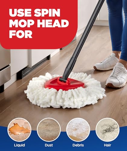 4-in-1 Mop Head Replacement Set for O-Cedar EasyWring System