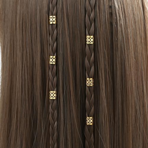 220 Pcs Gold & Silver Hair Jewelry for Braids & Dreadlocks