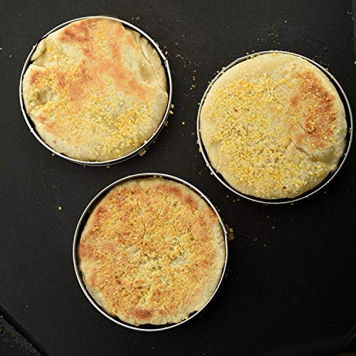 Norpro Stainless Steel English Muffin Rings - Set of 4