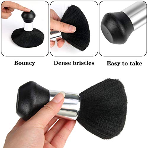 Professional Barber Cape with Neck Duster Brush - 47x56 inches