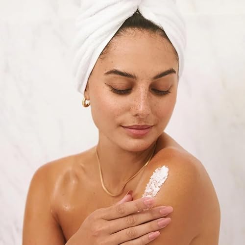 Boie USA Flat Body Scrubber - Hygienic, Exfoliating Loofah Alternative - Feels Like Silicone Scrubber Gentle on Sensitive Skin, Hypoallergenic, BPA- & Latex-Free, Made in The USA (Thistle)