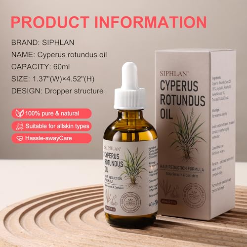 Cyperus Rotundus Oil Serum for Soothe Skin - 60ml