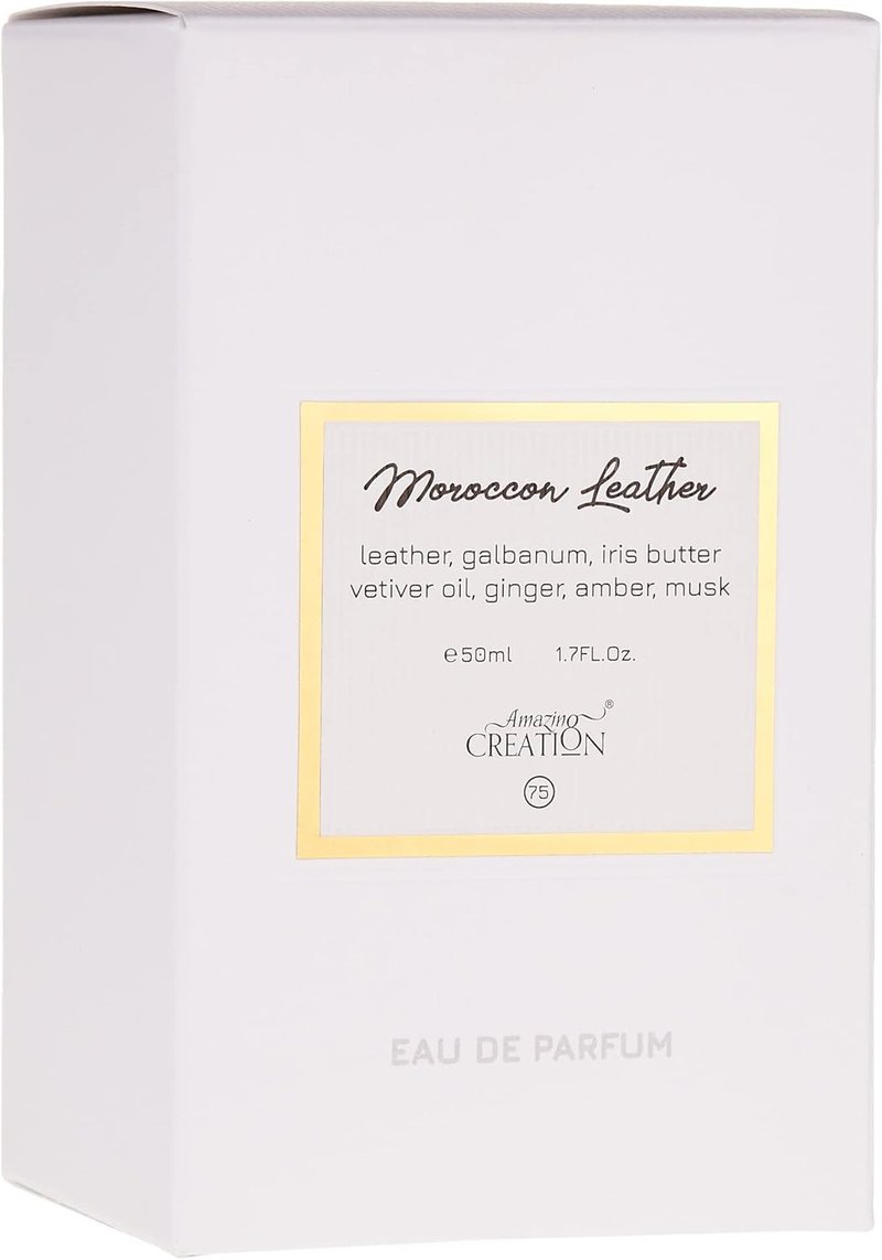 Moroccan Leather Perfume - Unisex Eau De Parfum | Long-Lasting Fragrance | 1.7 Fl Oz / 50ml
