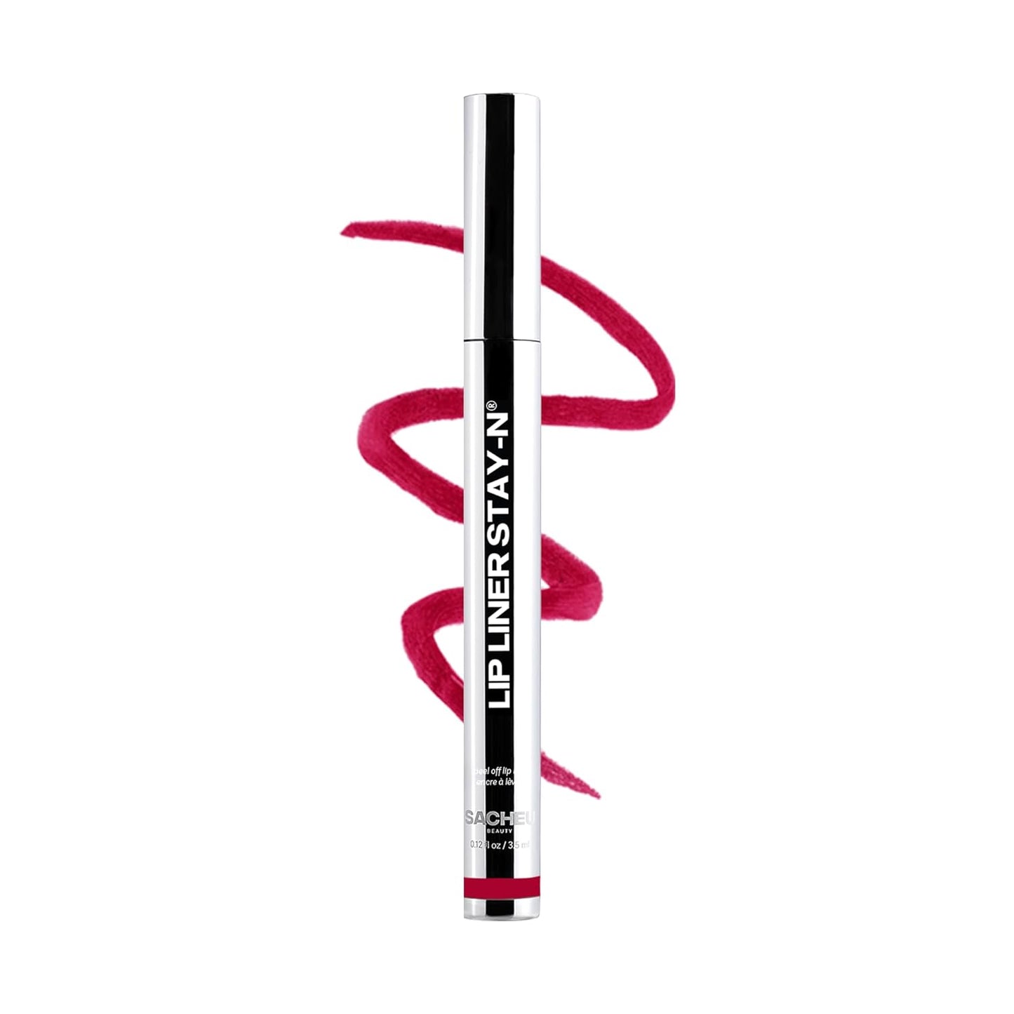Stay-N Peel Off Lip Stain - Long Lasting Waterproof Lip Tint with Hyaluronic Acid & Vitamin E | Vegan, Transfer Proof Matte Finish
