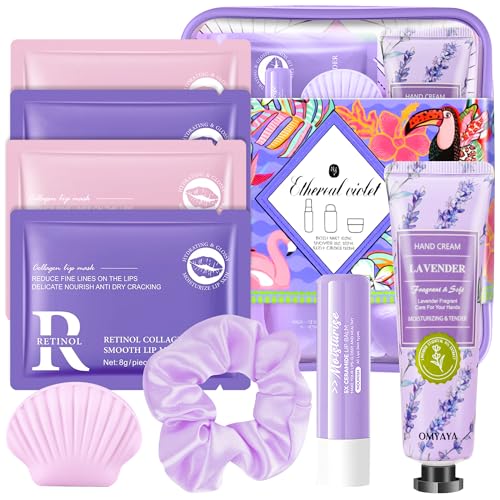 KIYTARBOO Women's Spa Skincare Gift Set - Travel Size 11-Piece Self Care Kit