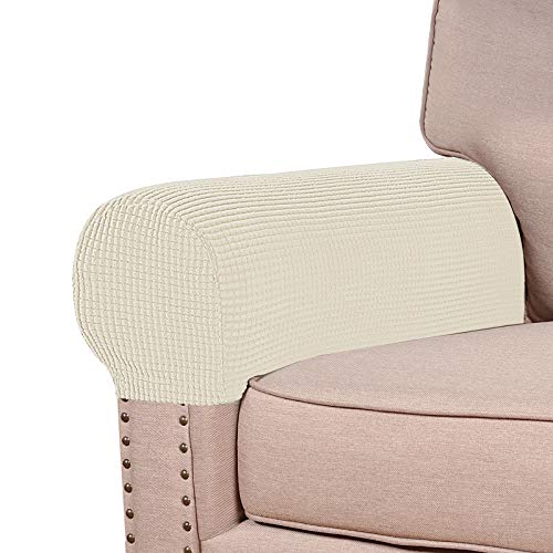 Turquoize Stretch Armrest Covers for Sofa & Chairs - Set of 2