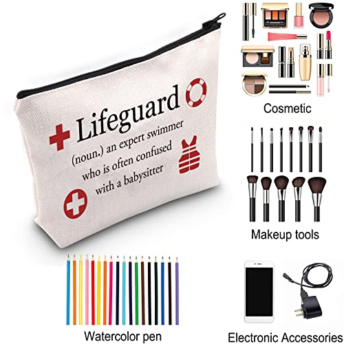 Lifeguard Definition Waterproof Makeup Bag - Best Lifeguard Ever Gift, ZJXHPO