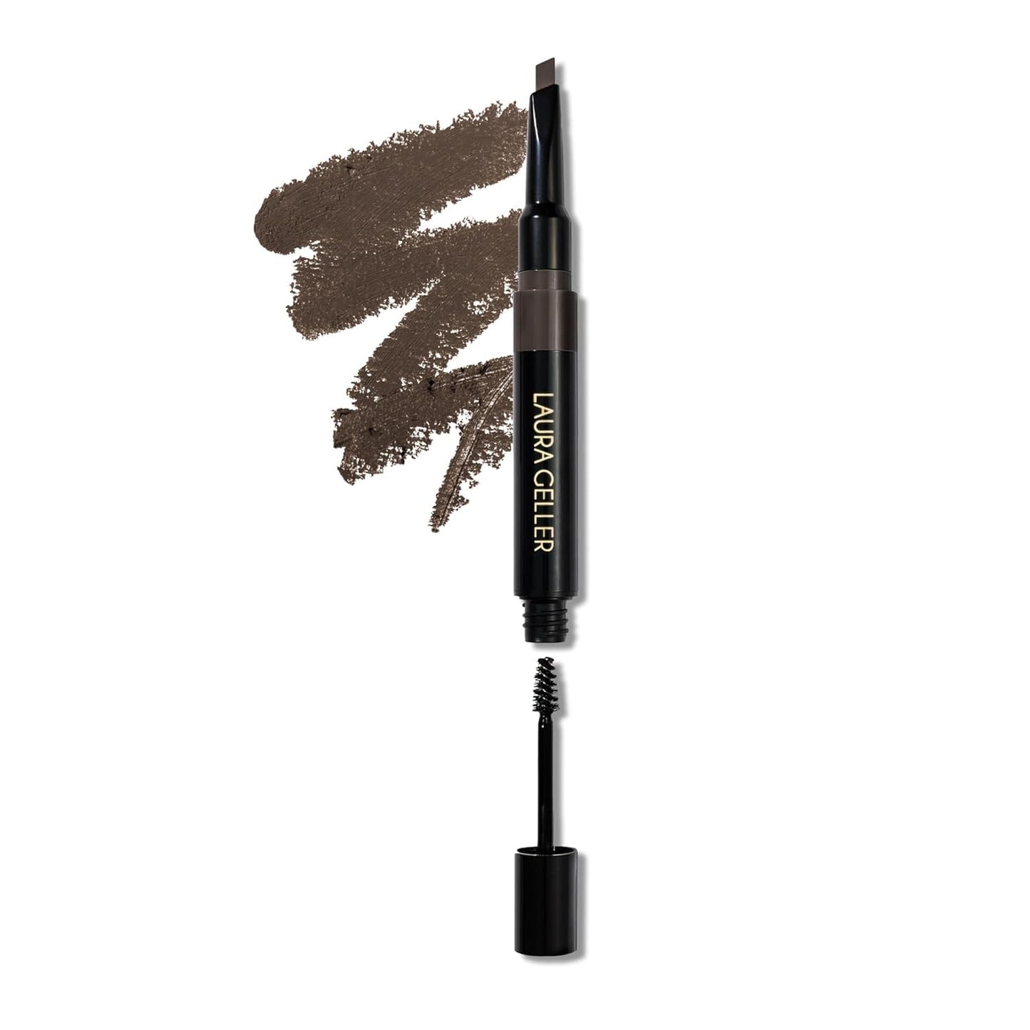 Sculpt-n-Stay Waterproof Eyebrow Pencil & Brow Gel - Dark Brown | Fills Sparse Brows, Defines & Sets, Smudge-Proof