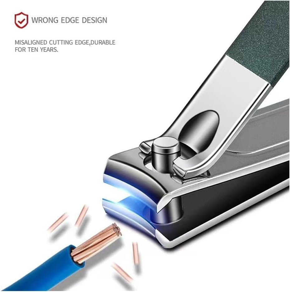Portable Nail Clipper Set - 6 PCS Travel Manicure Kit for Men & Women | Compact & Easy to Use