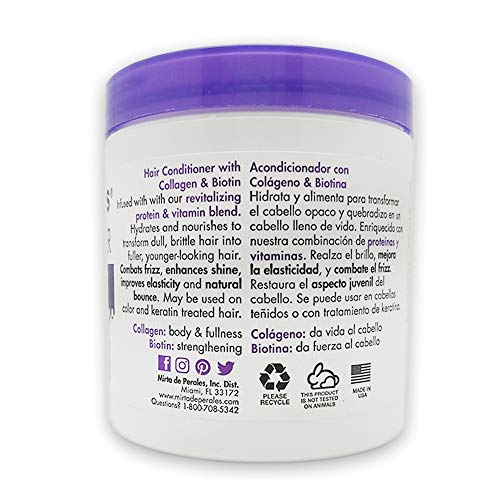 Mirta de Perales Collagen Biotin Shampoo + Conditioner + Repair MistSet\