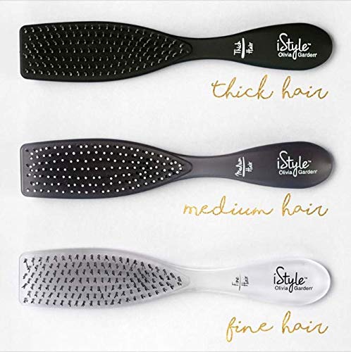 Olivia Garden iStyle Fine Hair Brush for Smooth Styling