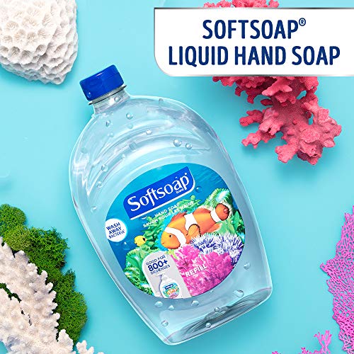 Softsoap Liquid Hand Soap Refill, Aquarium Scent - 32 Fluid Ounce