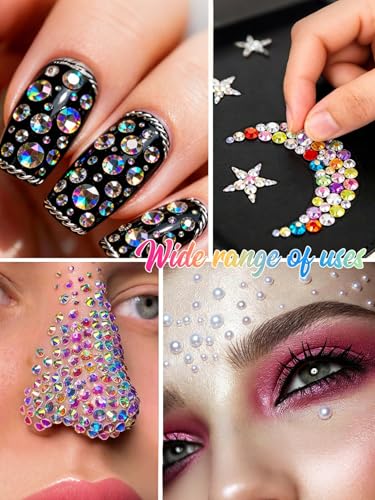 Jelly Multicolored 3mm Rhinestone Bedazzler Kit - 32000 Pcs with B7000 Glue