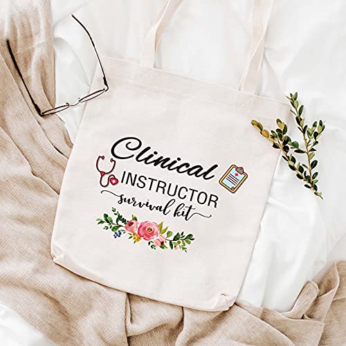 Clinical Instructor Tote Bag - Funny Makeup & Cosmetics Organizer