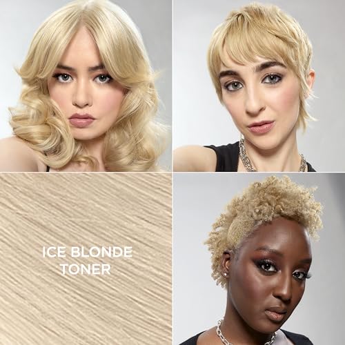 L'Oreal Paris Feria Ice Blonde Hair Toner - Ammonia Free, Demi-Permanent