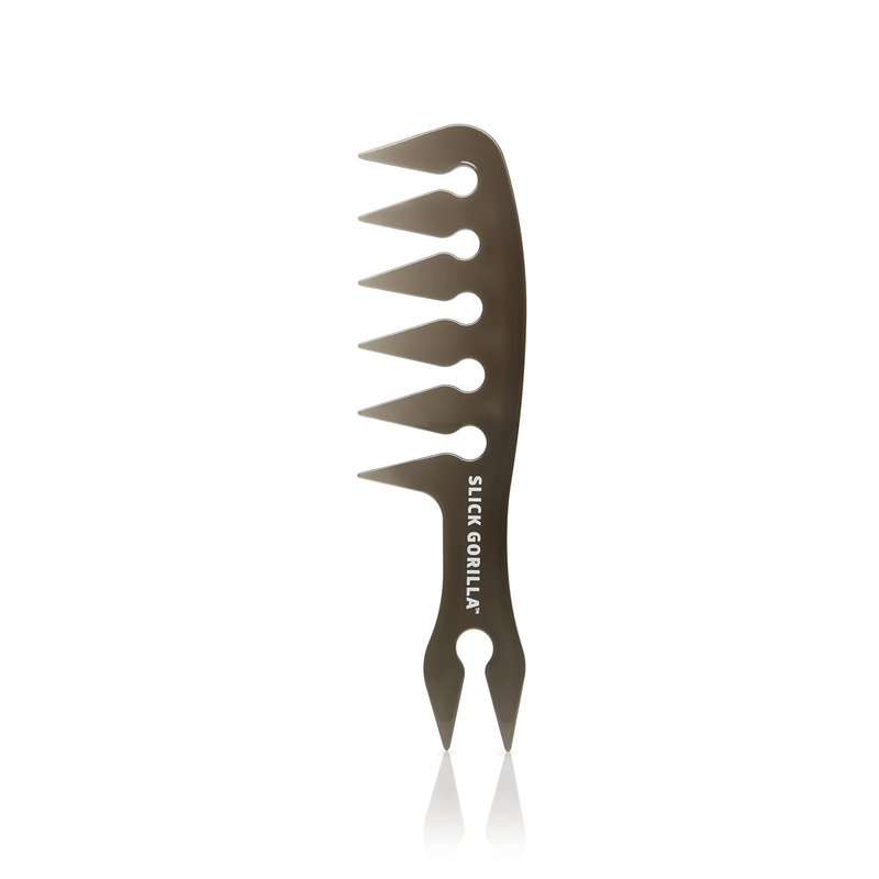 Slick Gorilla Texture Comb, Carbon Wide Tooth Comb for Men, Women, Men’s Hair Styling Products for Straight, Wavy, Curly Hair