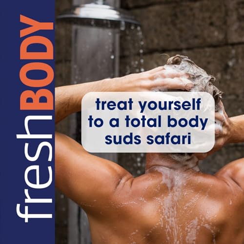 Fresh Body FB All Over Wash Citrus Vanilla 10.8oz Pack of 2 - 2-in-1 Body & Hair Cleanser for Men & Women