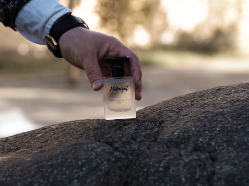 Midnight Pheromone Infused Cologne for Men - Captivating Fragrance with Pheromones | 3.4 oz